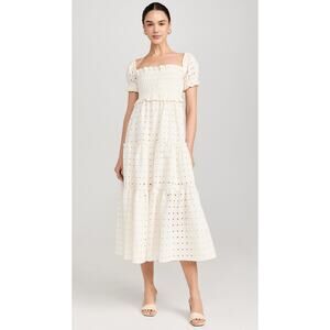 NWT o.p.t. Eyelet Midi Dress Size XL